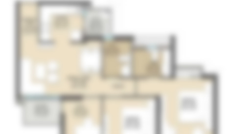 3 BHK Floor Plan